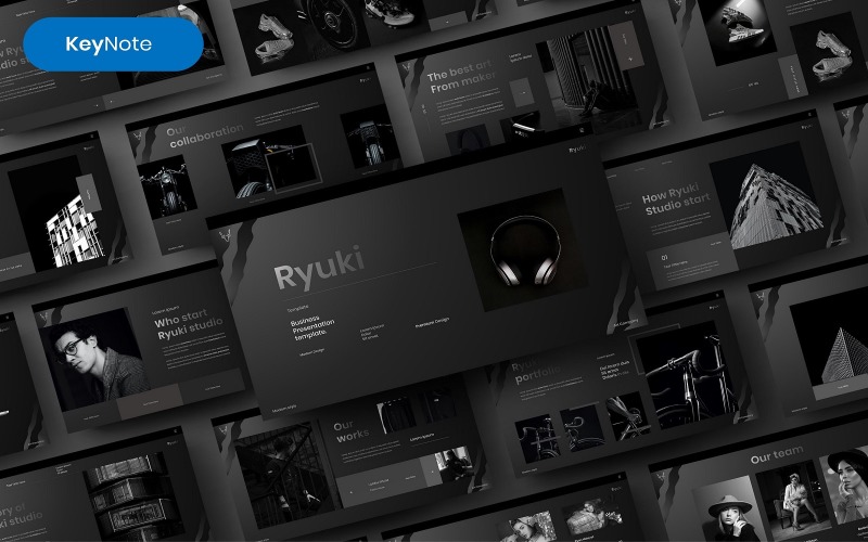 Ryuki – Business Keynote Template