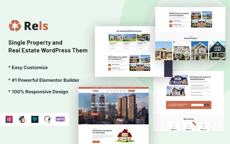 Rels - WordPress主题的单一财产和财产