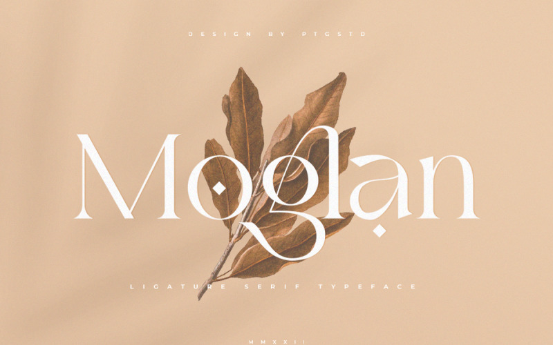 Moglan | Ligatur Serifenschrift