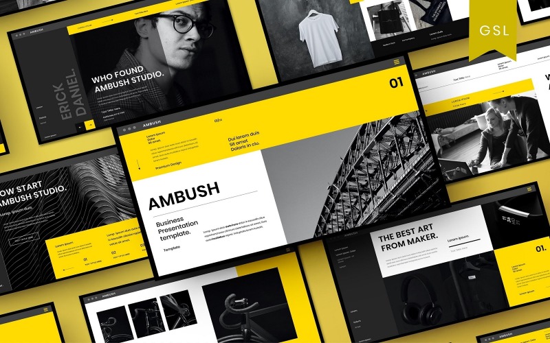 Ambush - Business Google Slide Template