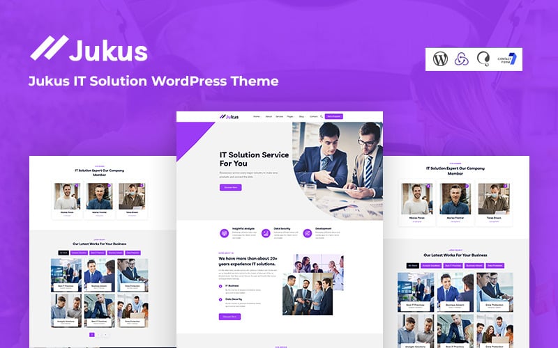 Jukus - IT řešení téma WordPress