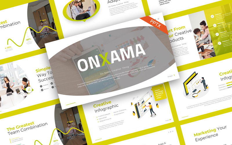Onxama PowerPoint营销模型