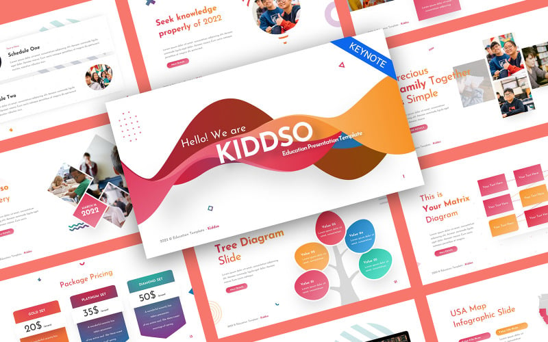 Kiddso Education Keynote Template