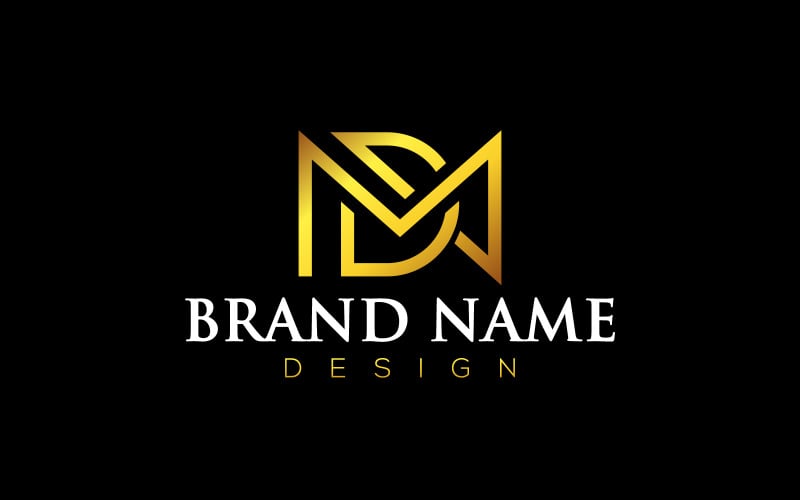 Creative Letter MD-Logo-Design