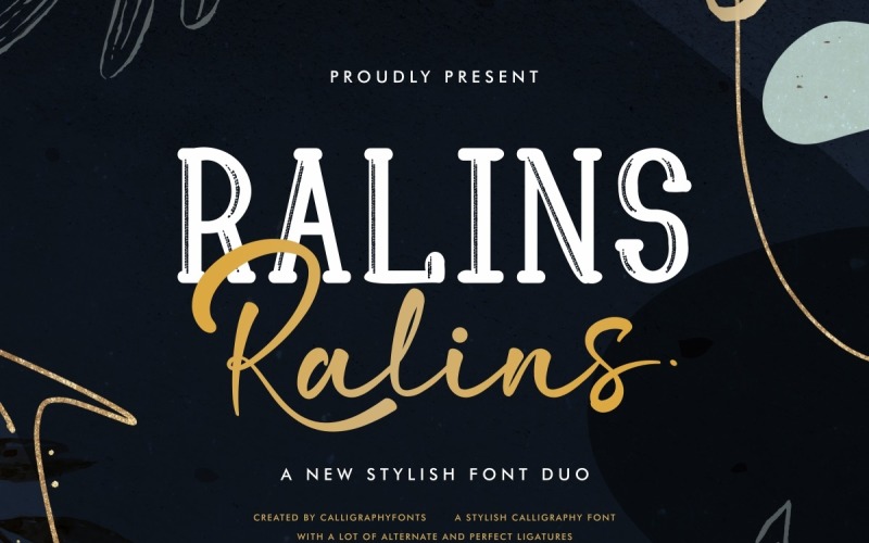 Ralins Typografie Font Duo