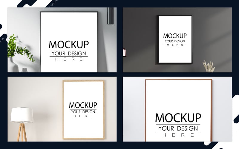 10+ Frame Mockup Interieur Psd