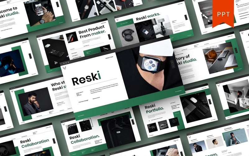 Reski -商务PowerPoint模板