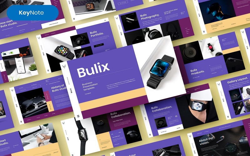 Bulix -商务主题模板