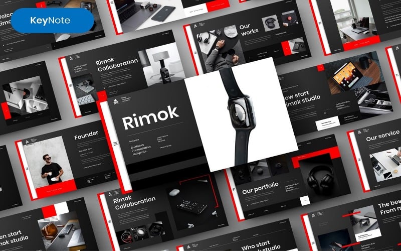 Rimok – Business Keynote sablon