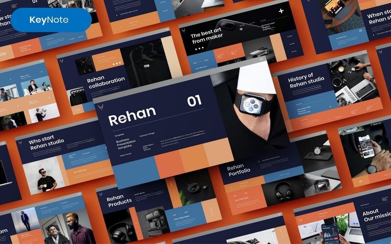 Rehan – Business Keynote sablon