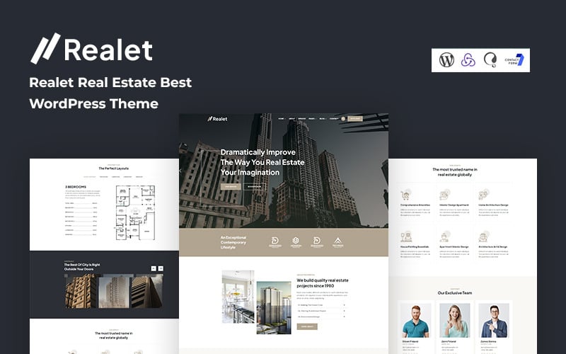 Realet - Vastgoed Beste WordPress-thema