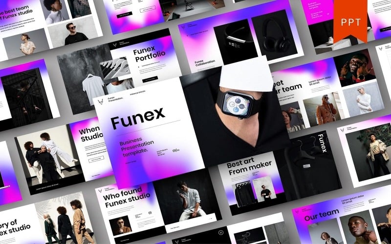 Funex -商业PowerPoint模板