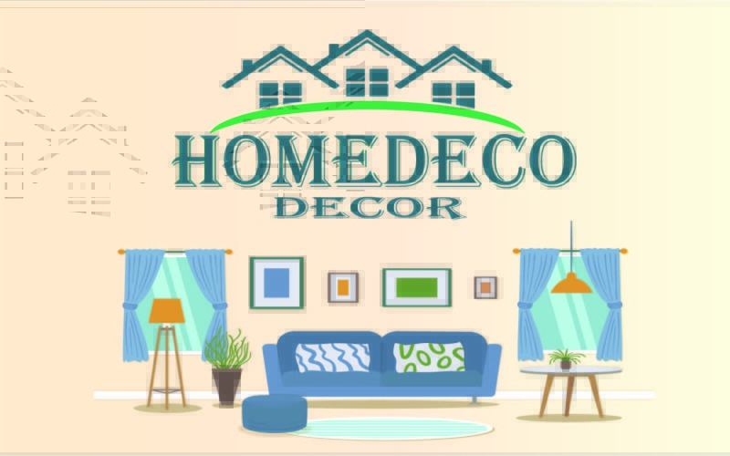 Homedeco装饰标志模板