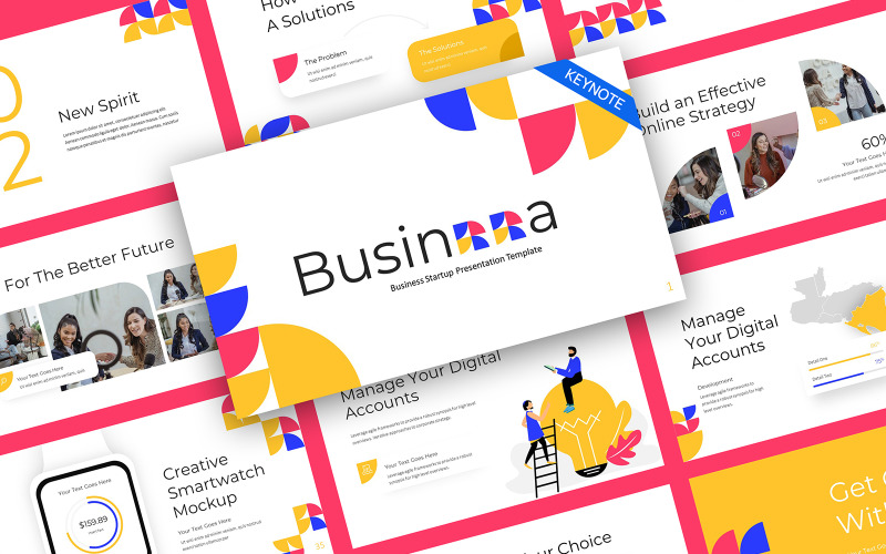 Busineea Business Startup Keynote Template