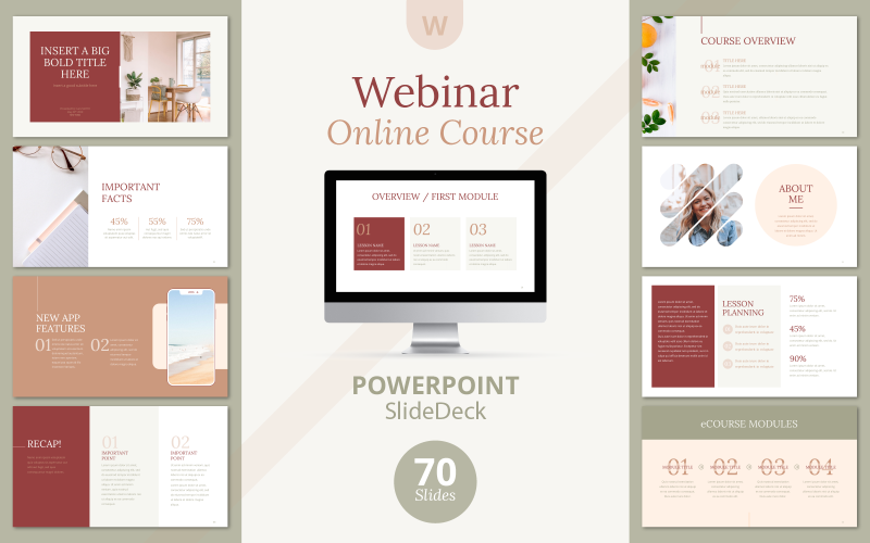 SlideDeck Webinar Course - Powerpoint-presentation