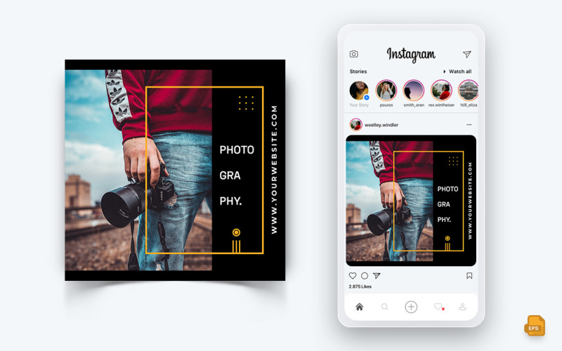 Photography Services Social Media Instagram Post Design-01