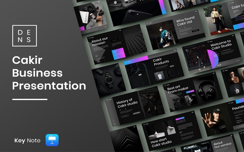 Cakir – Business Keynote Template