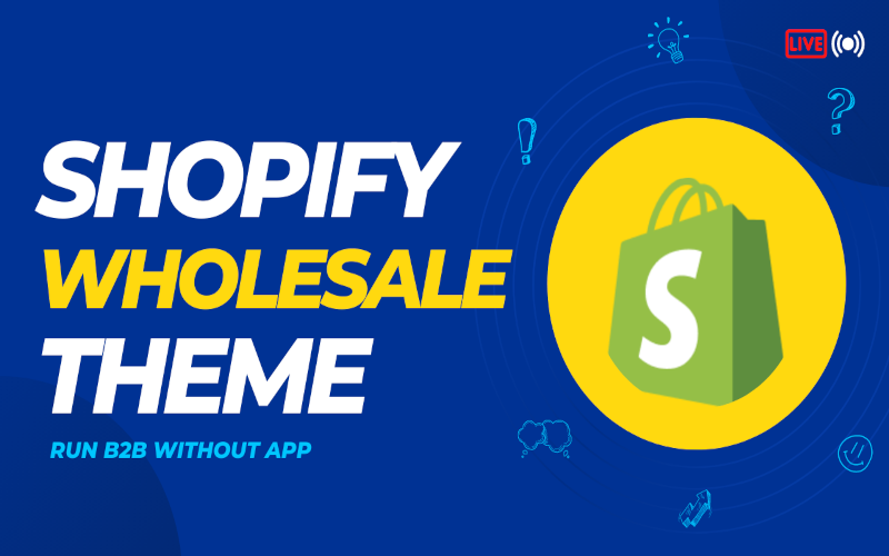 B2B - Tema Shopify per fornitori e grossisti