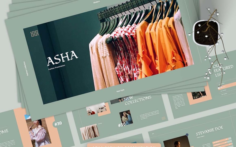 Asha - Fashion Powerpoint