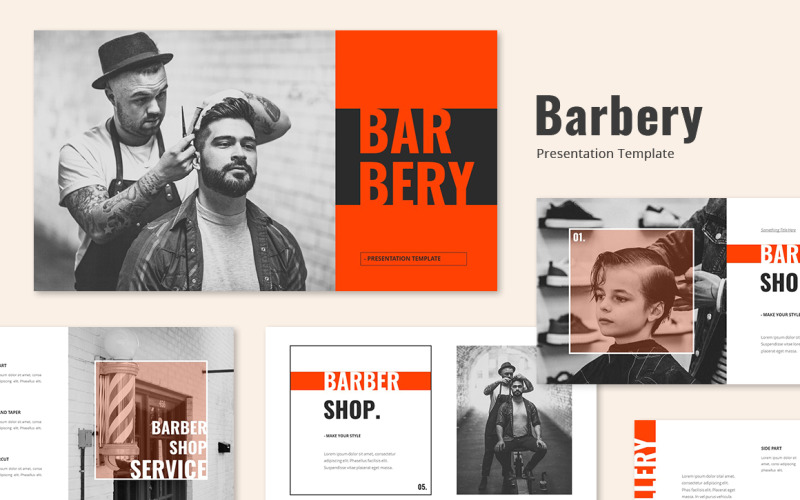 Barbery - holičství Powerpoint