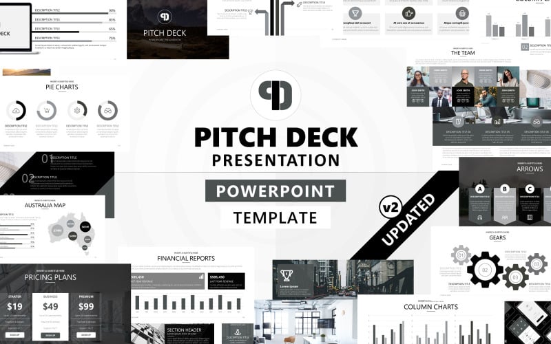 Pitch Deck - Powerpoint-presentation