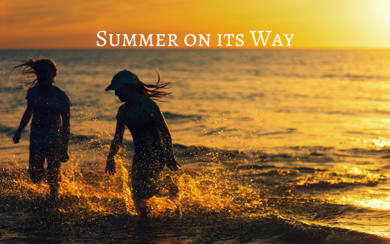 夏天在它的方式-夏天和乐趣-股票音乐