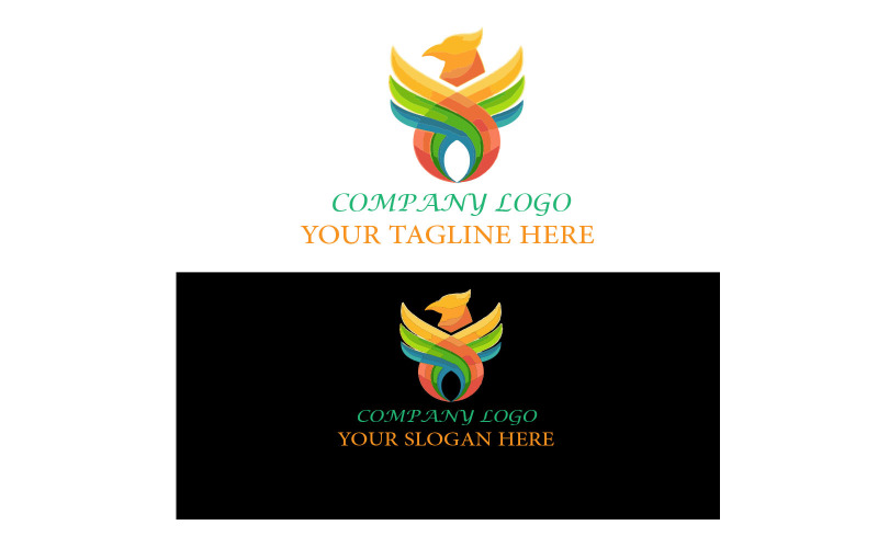 Eagle Wing Logo Template Logo