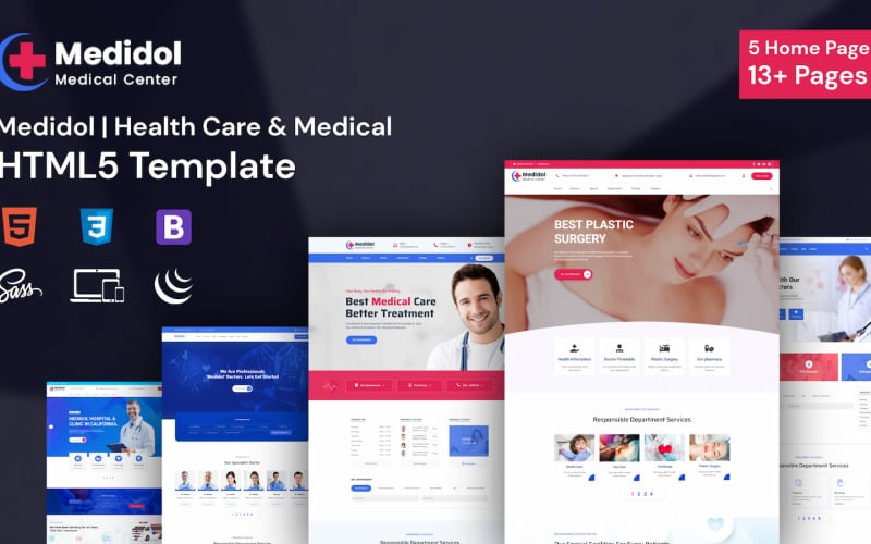 Medidol |医疗保健Html5模板