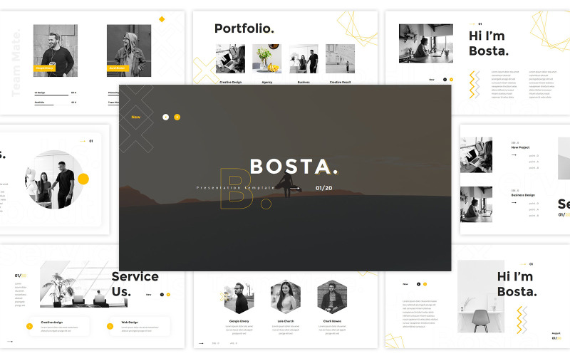 Bosta -创意基调模板