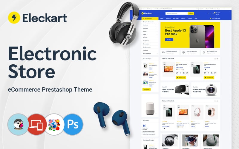 Eleckart - Tema Eletrônico PrestaShop