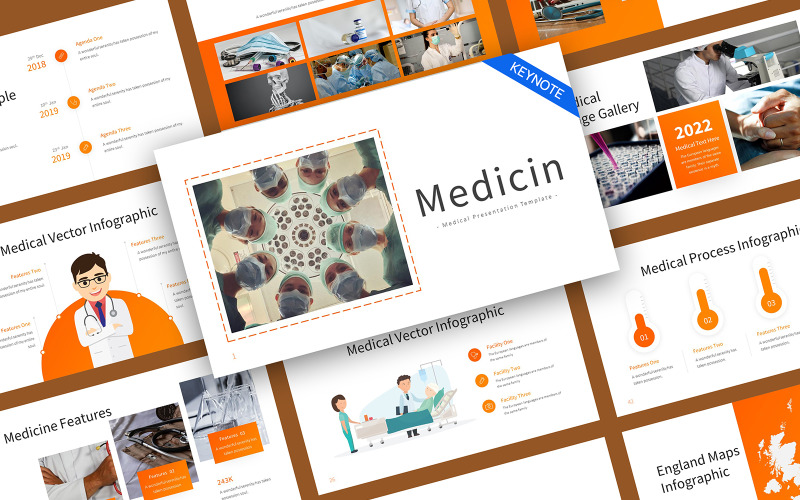 Medicin医学主题模板