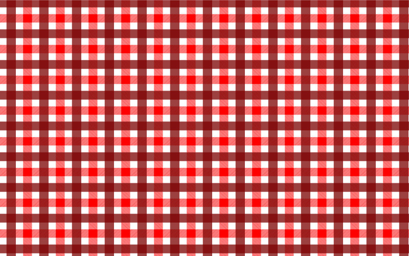 Gingham plaid fabric pattern vector