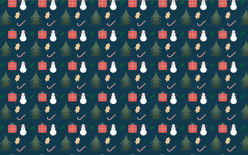 Christmas pattern decoration vector design