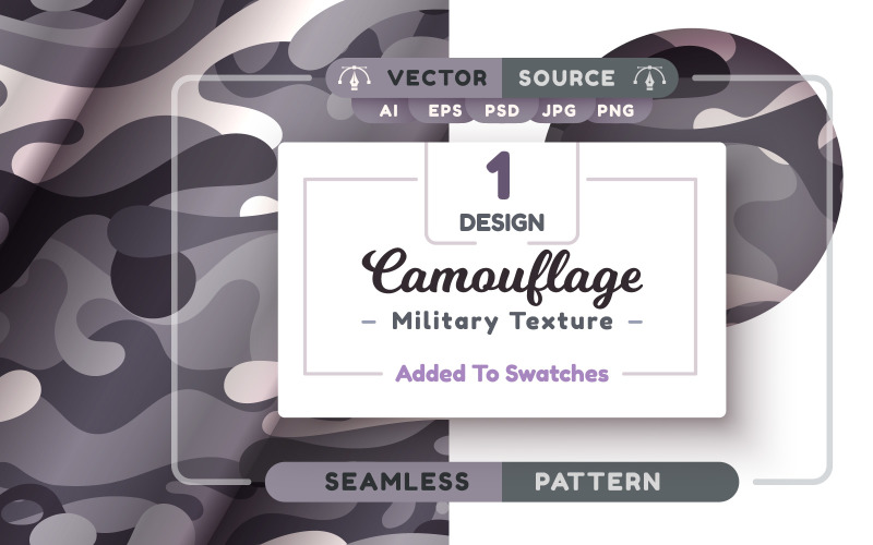 Camouflage Seamless Pattern | Element PNG, Design Pattern 8