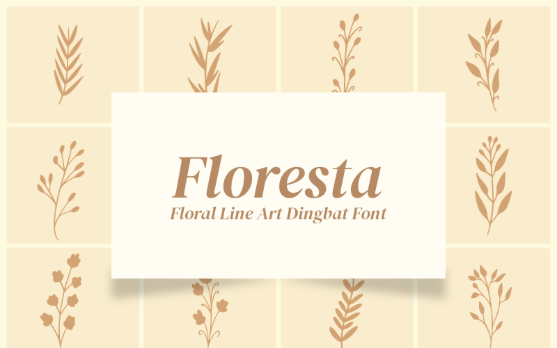 Floresta - Dingbat植物警察