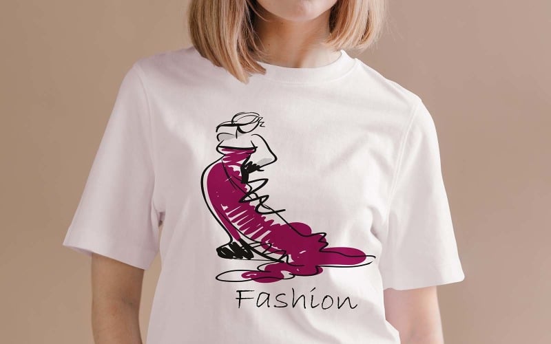 Fashion T-Shirt Template Design