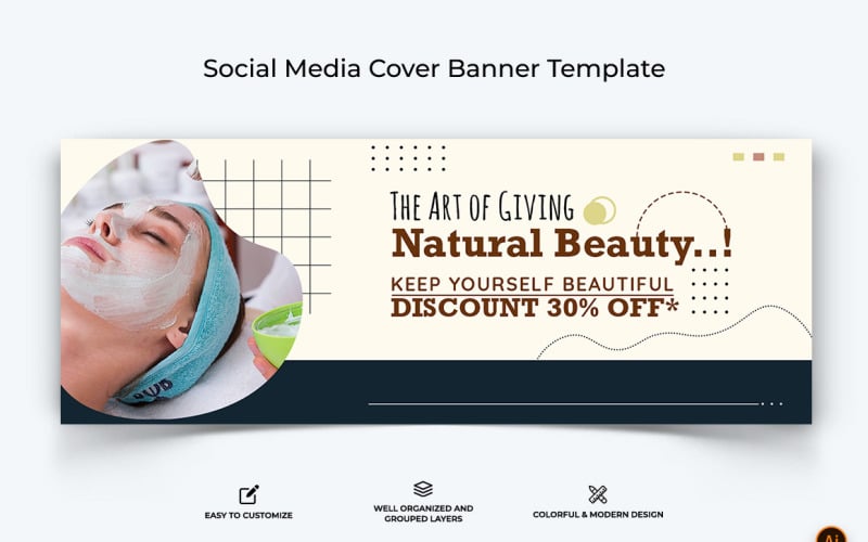 Spa and Salon Facebook Cover Banner Design-03