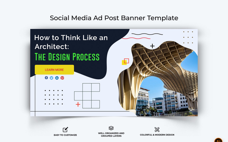 Architecture Facebook Ad Banner Design-12