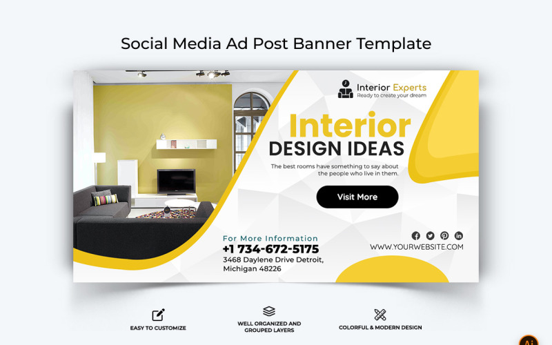 Interior Facebook Ad Banner Design-21