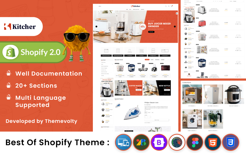 厨房-大厨房超级商店Shopify 2.0 Premium Theme