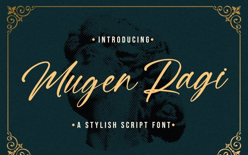 Mugen Ragi -现代脚本字体