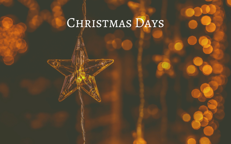 Dni Bożego Narodzenia — muzyka stockowa