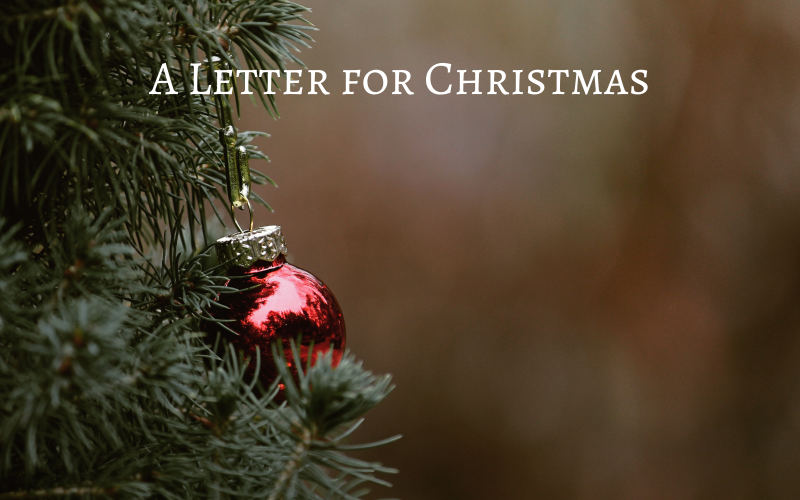 Una carta para Navidad - Música de stock