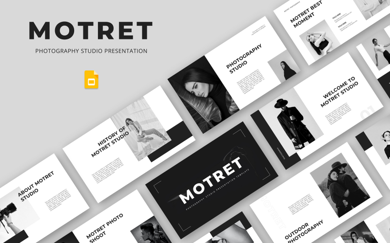 Motret - Фотостудия Google Slide Template