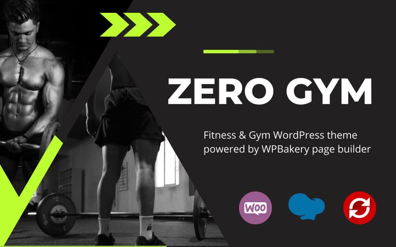 ZeroGym - Fitness och Gym WordPress-tema