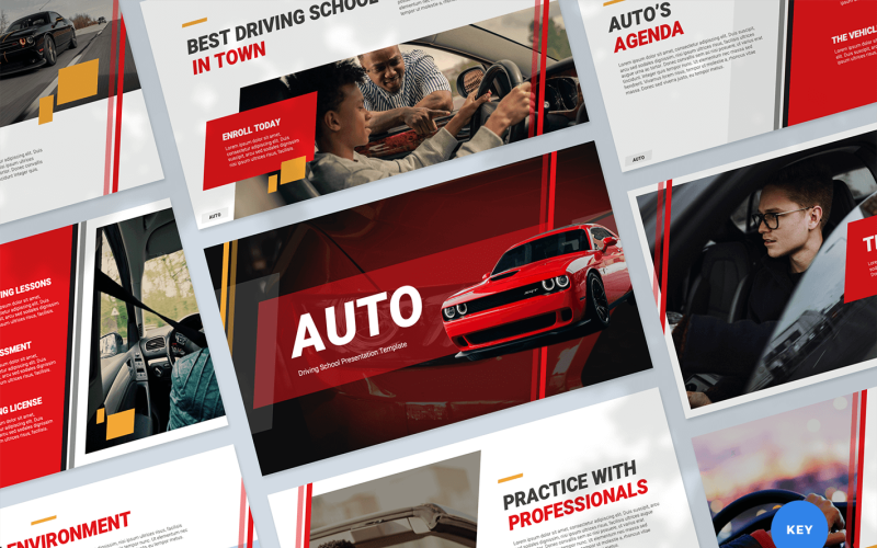 Driving School Presentation Keynote Template