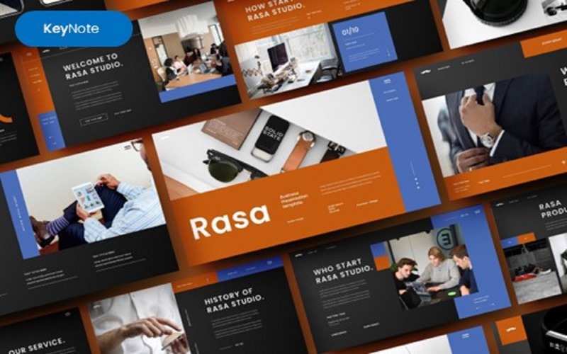 Rasa -商业主题演讲模板