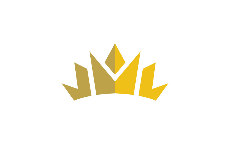 皇冠V2概念标志设计模板
