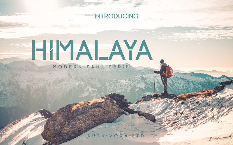 Himalaya - Sans Serif Font