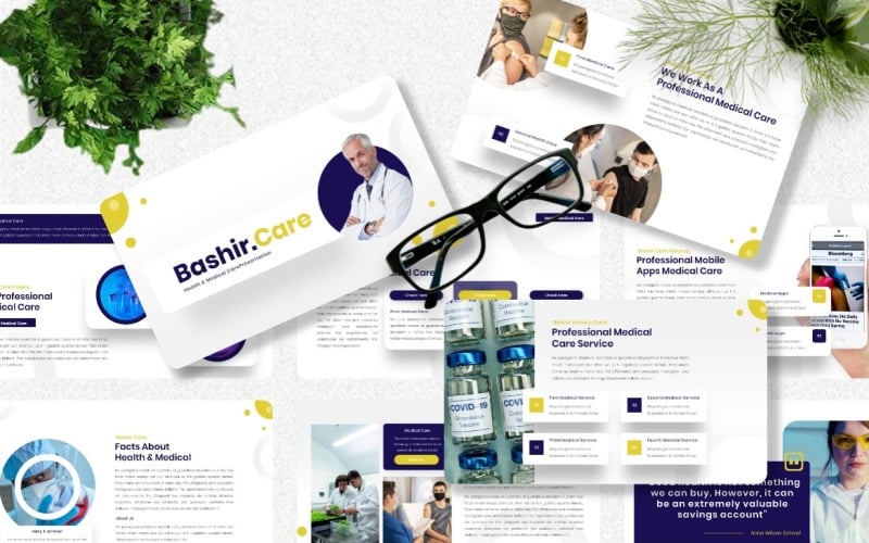 Bashir - Medical Care Keynote Template